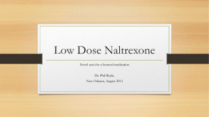 Low Dose Naltrexone