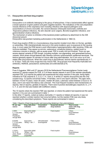 08/04/2016 1.1. Doxycycline and fixed drug eruption