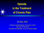 Opioids in the Treatment of Chronic Pain