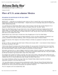 Flow of U.S. arms alarms Mexico | www.azstarnet.com ®