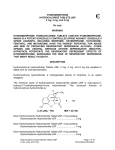 HYDROMORPHONE HYDROCHLORIDE TABLETS USP 2 mg, 4