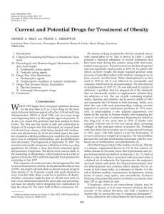 Current and Potential Drugs for Treatment of Obesity