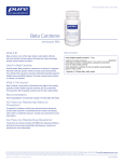 Beta Carotene - Pure Encapsulations