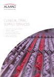 clinical trial supply services