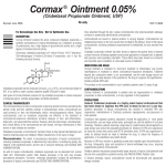128717-0608:Package Insert, Cormax Ointment.qxd
