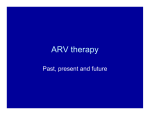 PMB Dept of Internal medicine : Presentation: ARV Therapy