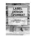 Label Design and Format Guide