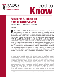 Research Update on Family Drug Courts