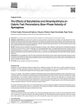 The Effects of Betahistine and Dimenhydrinate on Caloric Test