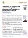 The Effect of Atorvastatin on Preventing Noise