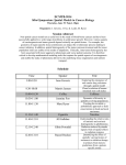 ECMTB-2014 Mini-Symposium: Spatial Models in Cancer Biology