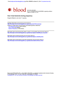 For personal use only. bloodjournal.hematologylibrary.org on March 31, 2014. by RAUL RIBEIRO