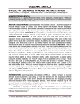 ORIGINAL ARTICLE EFFICACY OF CINITAPRIDE HYDROGEN TARTARATE IN GERD Puneet Rijhwani