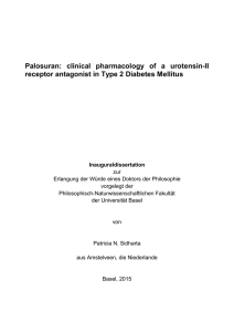 clinical pharmacology of a urotensin-II receptor antagonist in Type 2