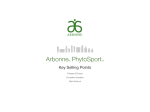 phytosport key selling points