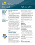 Aphasia Clinic - MedStar Health