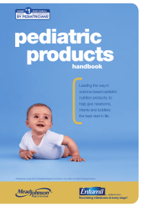 Pediatrician survey did not include Enfagrow® products