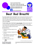 Beat Bad Breath! - Cass County Dental Clinic