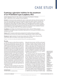 Exploring a glycolytic inhibitor for the treatment of