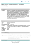 Native Bacillus thermoproteolyticus Thermolysin