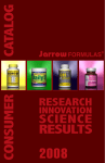 Jarrow Formulas Catalog