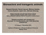 Bioreactors and transgenic animals
