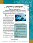 Applications of Toxicogenomic Technologies to Predictive