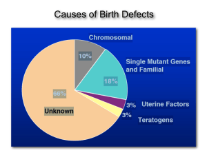 Causes of Birth Defects