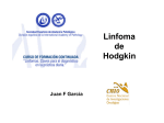 Juan F García. Linfoma de Hodgkin
