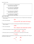 Genetics Practice Quiz Key