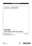 TJA1050 Datasheet