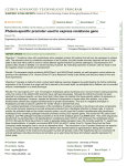 Pholem-specific promoter used to express resistance gene