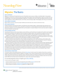 Migraine: The Basics