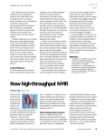 New high-throughput NMR
