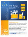 The Web Design Brochure