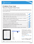 DVMAX First Visit