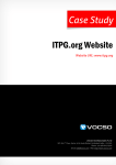 Case Study ITPG.org Website