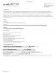 Print Resume - Scott Vincent Multimedia