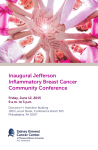 Inaugural Jefferson Inflammatory Breast Cancer Community