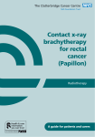 Contact X-ray Brachytherapy for Rectal Cancer (Papillon) V3.0