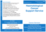 Haematological Cancer Support Service