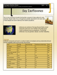 Soy Isoflavones - Pennington Biomedical Research Center