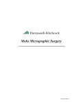 Mohs Micrographic Surgery_new format - Dartmouth