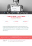 Chardon Kick it for Cancer Kickball Game