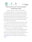Press Release - Christine Clinton Cancer Care