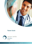 Patient Guide - Cancer Centre London