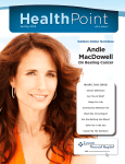 Andie MacDowell On Beating Cancer Golden Globe Nominee