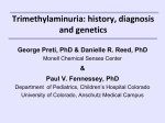 LABORATORY DETECTION OF TRIMETHYLAMINURIA ( TMAU