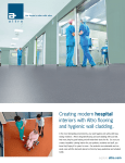 Creating modern hospital interiors with Altro flooring and hygienic