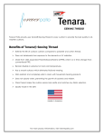 Benefits of Tenara® Sewing Thread